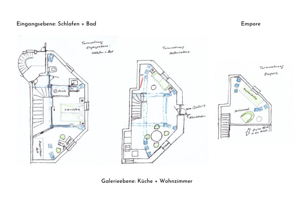 Moderne Ferienwohnungen In Einer Muehle Im Zentrum Flensburgs Exterior photo